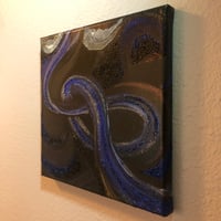 Image 4 of "Tilll We Meet Again" by Katy DeBra, 8" x 8" x 0.5"