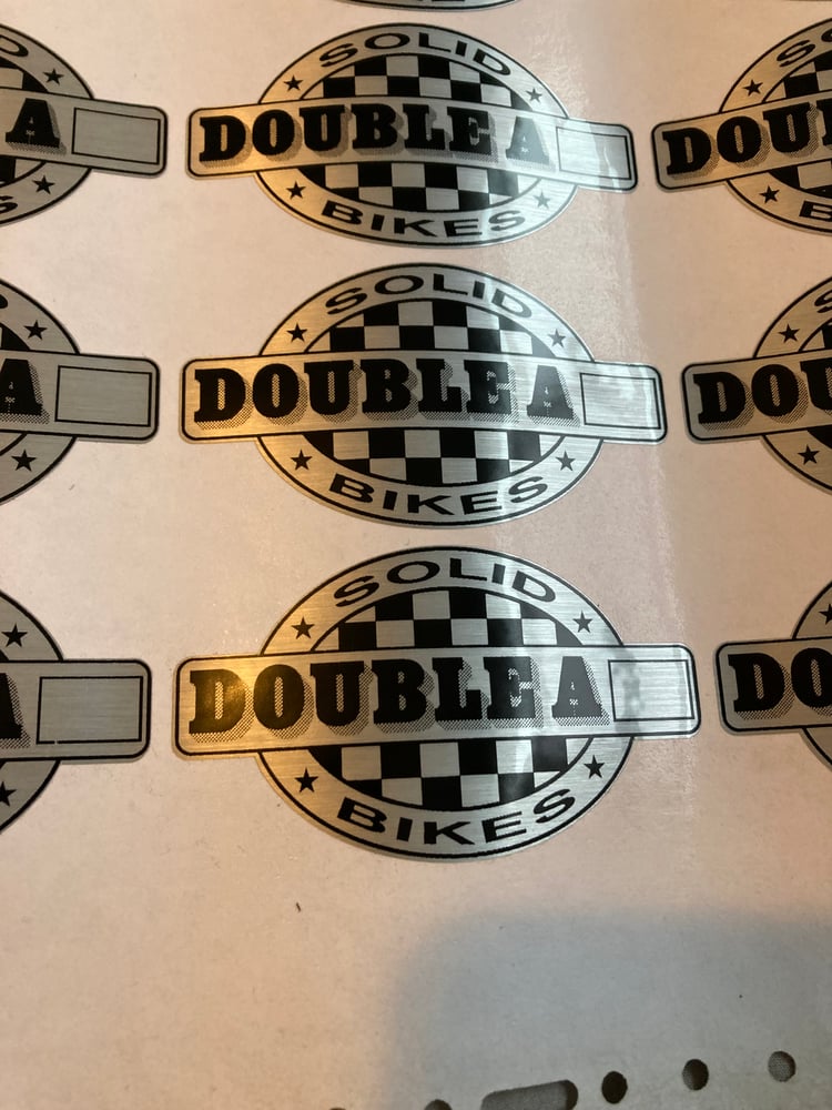 Image of Double A Sticker