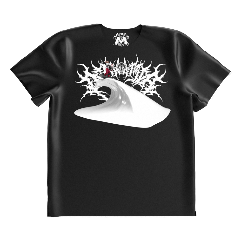 STRIDA SURF T-SHIRT (BLACK)