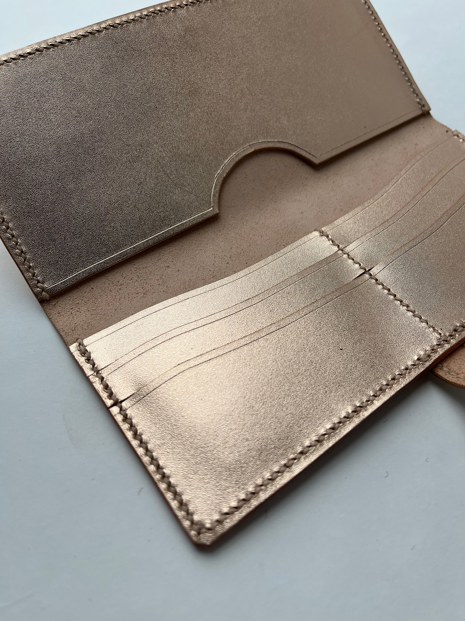 Image of Sepici Rose Gold Long Wallet 