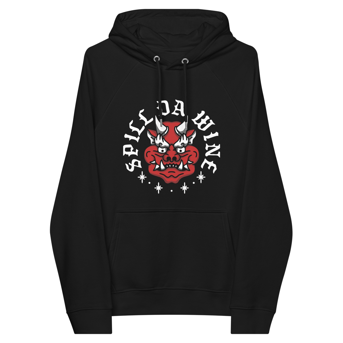 90s Hysteric Glamor Devil Raglan Hoodie-