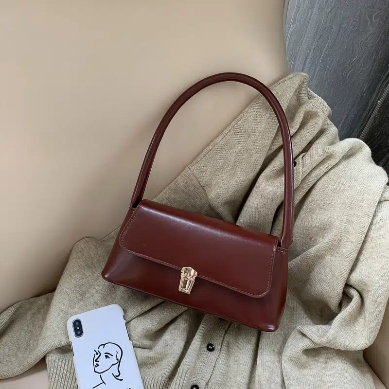 Mini Strap Handbag with Clasp | Bellago Fashions