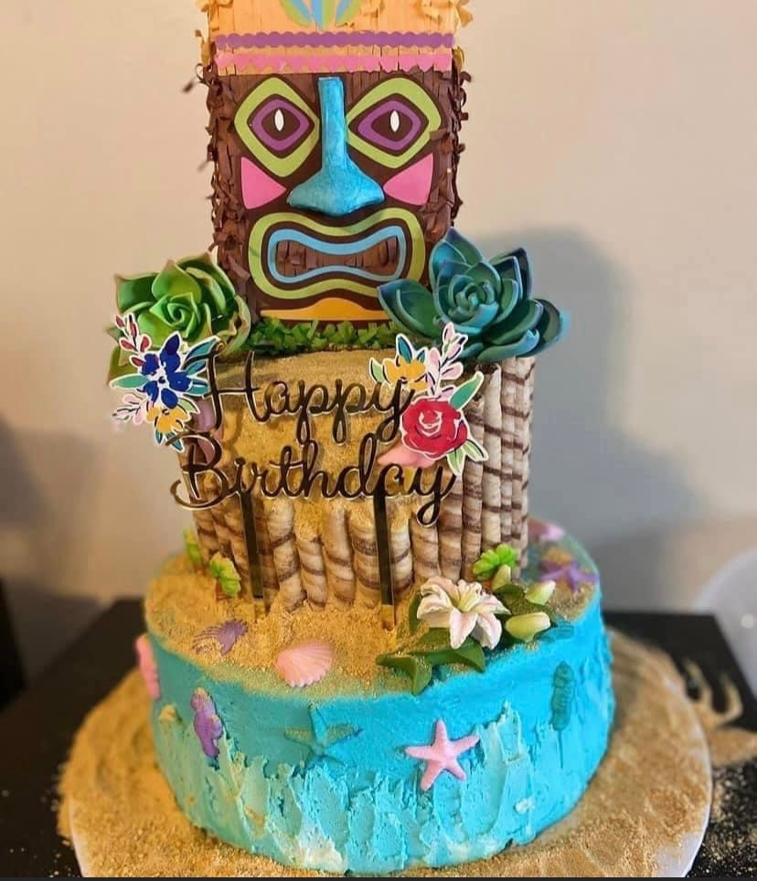 Image of Two Tier Custom Cake 