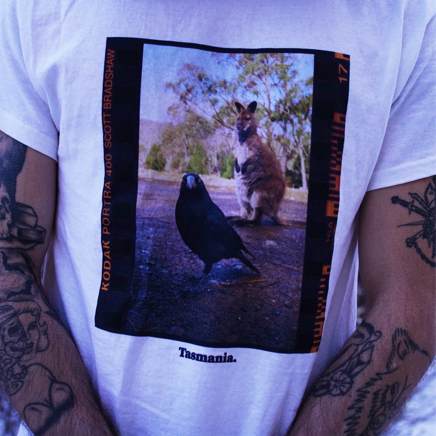 Wallaby and Currawong T-shirt