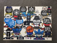 Image 1 of SPZL Vector Cartoon Jigsaw Puzzle A3 (315pcs) c/w Metal Tin (Made to Order Available on Request)