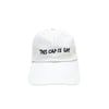 THIS CAP IS GAY - CREAM AND BLACK