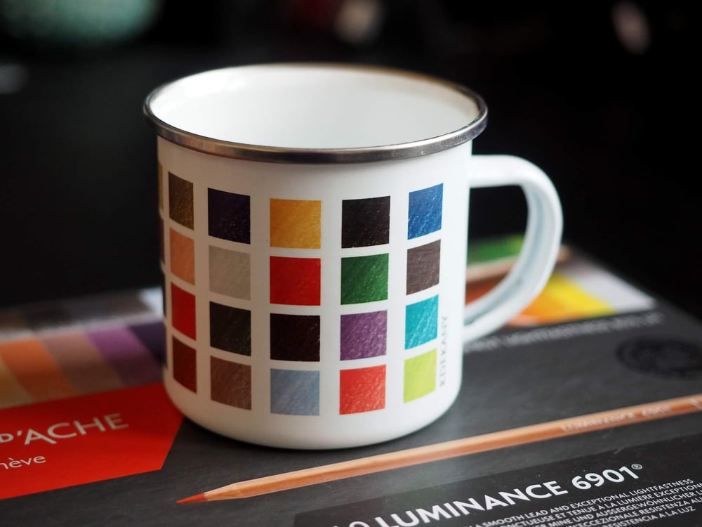 Image of Caran D'Ache Luminance Enamel Camping Mug