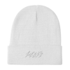 Woofy White Beanie