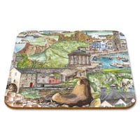 Image 1 of North Coast Placemat and Coaster