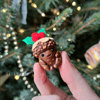 Xmas Pudding Acorn Baby
