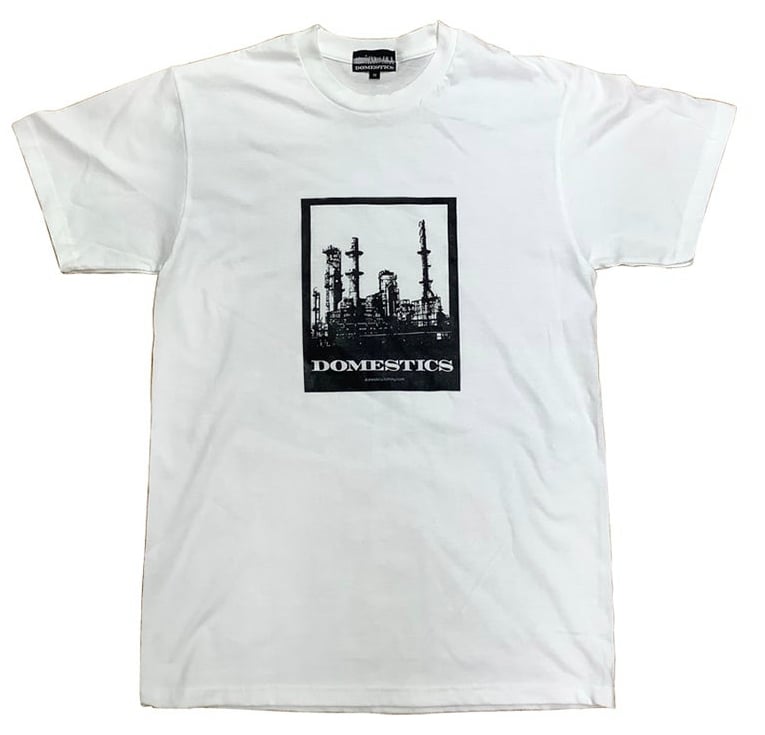 Image of DOMEstics. Factory. T-shirt (White)