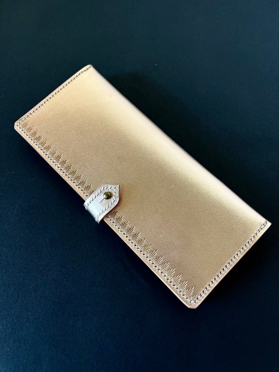 Image of Sepici Rose Gold Long Wallet 