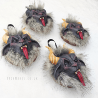Image 2 of Krampus Head Decoration