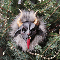 Image 4 of Krampus Head Decoration