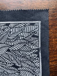 Image 5 of 'Life From Death' Blockprinted Denim Backpatches