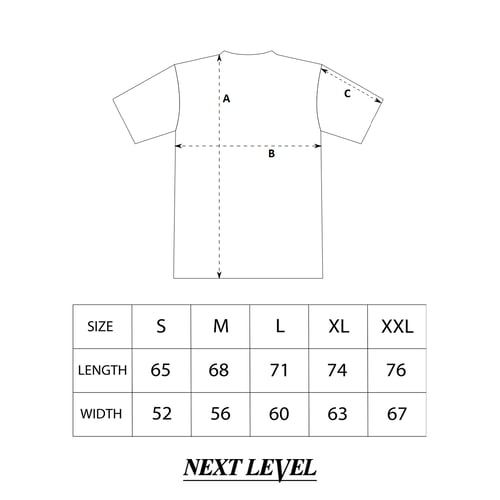 Image of Next Level White Tee