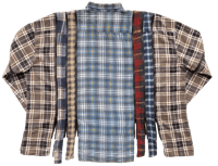 Image 3 of Rebuild by Needles 7 Cuts Zipped Flannel.