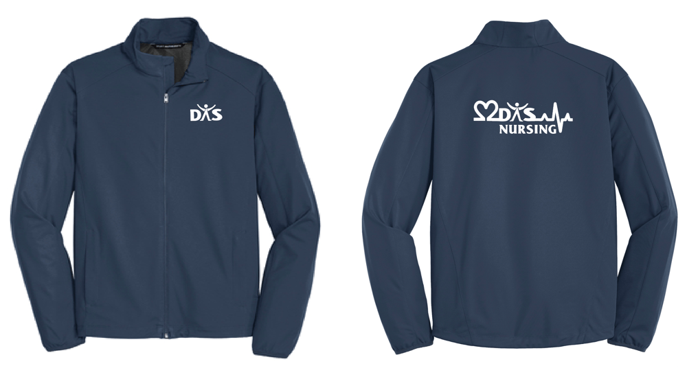 Image of DAS Navy Softshell Jacket