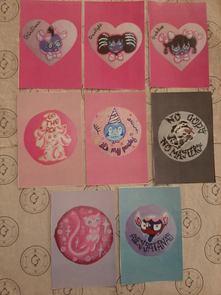 Image of Video Game Mini Prints 