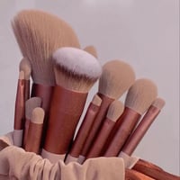 13Pcs Soft Fluffy Makeup Brushes Set 