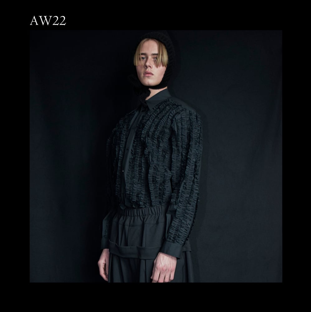 Image of AW22 - RUFFLED SHIRT