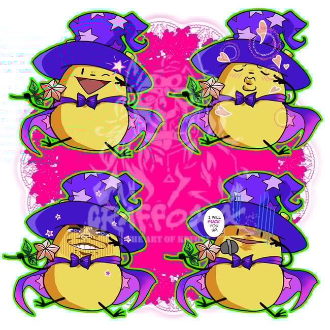 Riri the Menace: Romantic Killer Enamel Pin 