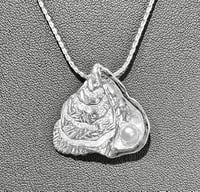 Sterling Silver Oyster Pendant