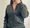 Army green velour tracksuit 