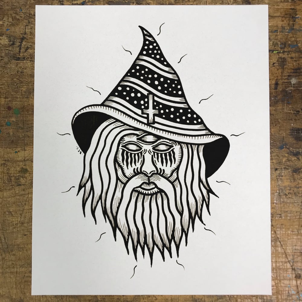 Image of THE WIZARD PRINT