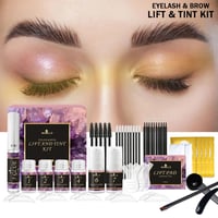 Deluxe Lash Lifting and Eyebrow Tinting Kit