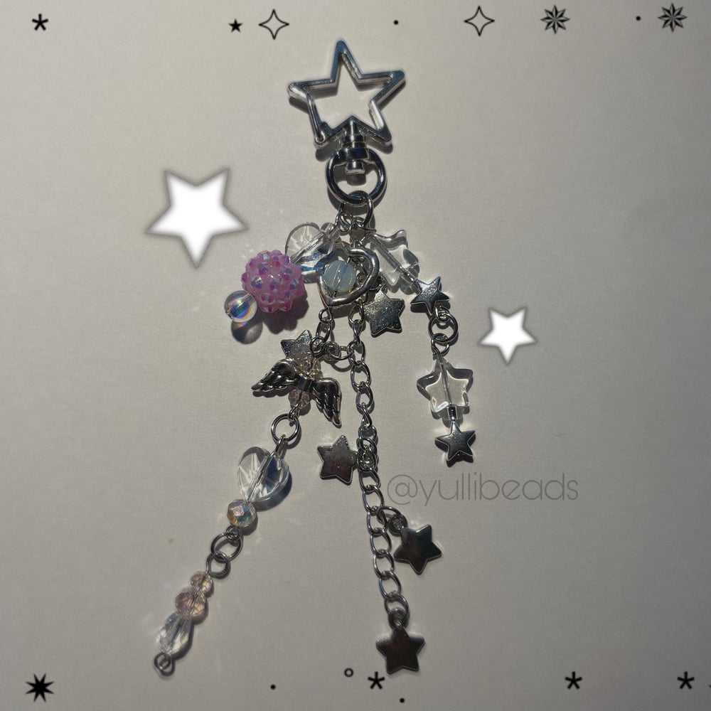Image of Starry Keychain