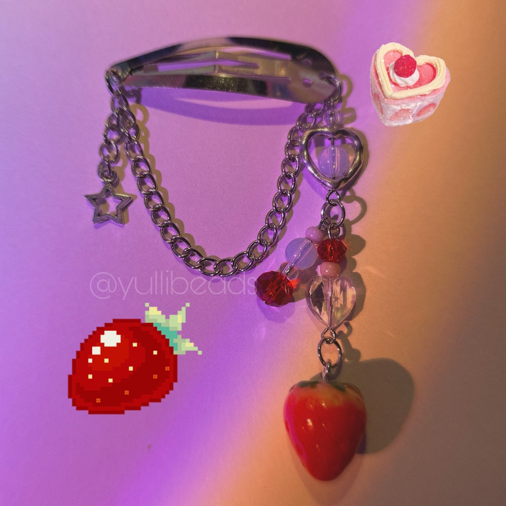 Image of Strawberry Hairclip