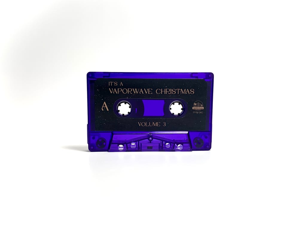Image of "It's A Vaporwave Christmas Vol. 3" Compilation (Cassette)