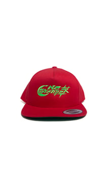 RED/LIME SNAPBACK
