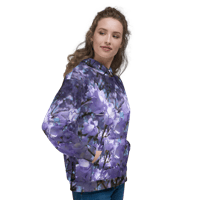 Image 3 of JACARANDA TREE FLOWER HOODIE