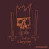 gods been sleeping METALLIC BRONZE on OXBLOOD - size MEDIUM Image 2