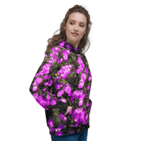 Image 3 of PURPLE FLOWER HOODIE