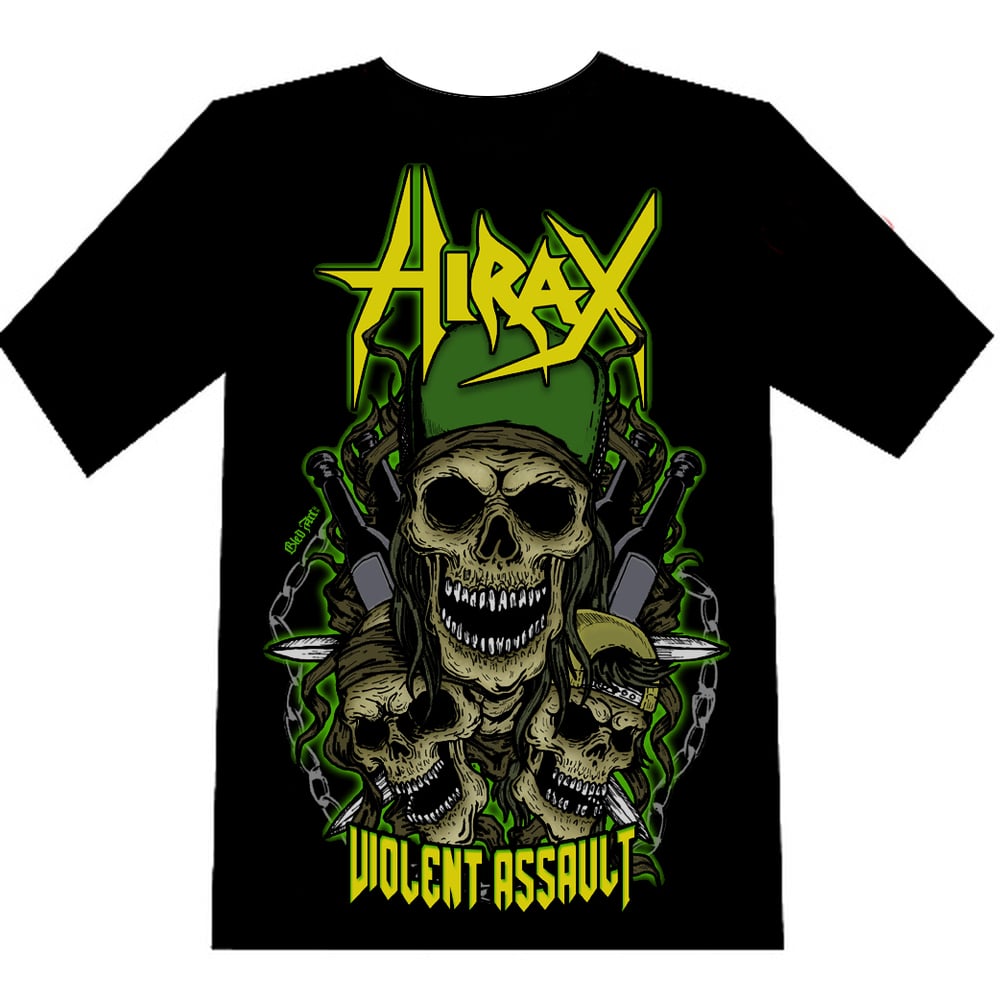 HIRAX "Violent Assault" T-SHIRT