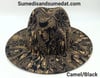 Camel/Black Paisley Fedora 