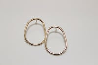 Image 1 of Small Organic Hoops 