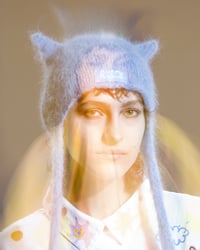Image 4 of Kitty Blue hat