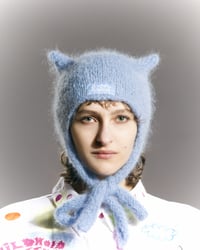 Image 1 of Kitty Blue hat