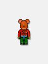 GIRLS ARE DRUGS® HAT PIN - "BEAR BRICK®"