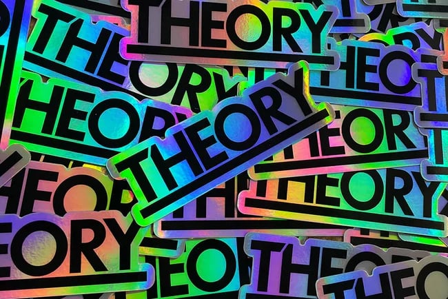 Theory Frame Stickers