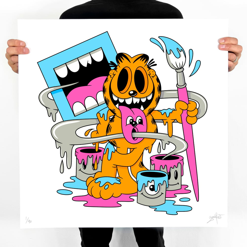 Image of "MEOW OR NEVER" Print