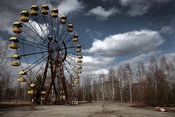 Image of Chernobyl Ferris Wheel print 16"x20"