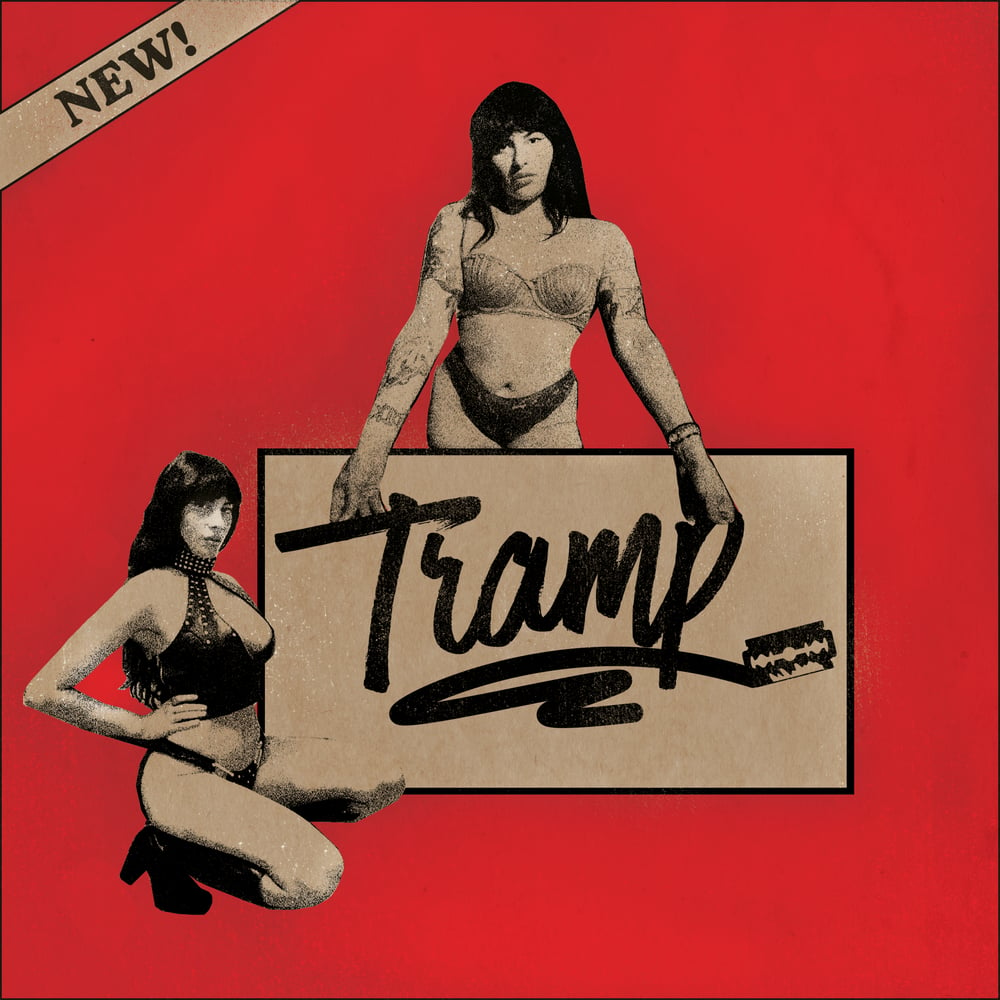 Image of NEW! TRAMP "Bleed/She's Fast" 7"