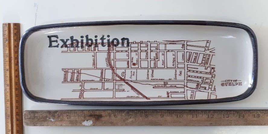 Image of Exhibition Park LARGE Serving Platter PICK UP ONLY