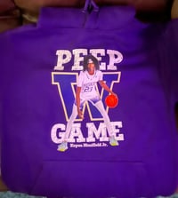 Image 1 of KM Jr Peep Game hoodie 