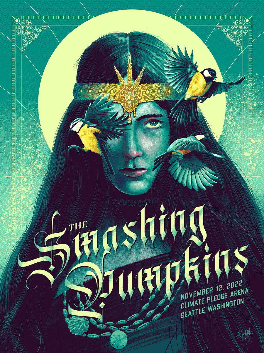 The Smashing Pumpkins - Seattle | Schlitz Art